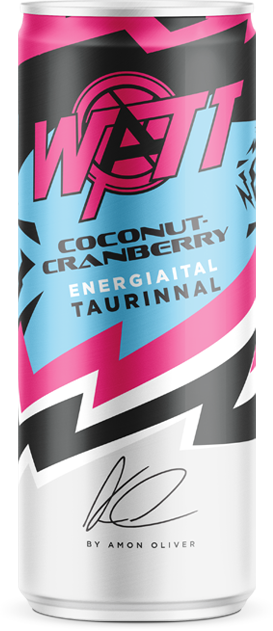 WATT Coconut-Cranberry taurinos energiaital