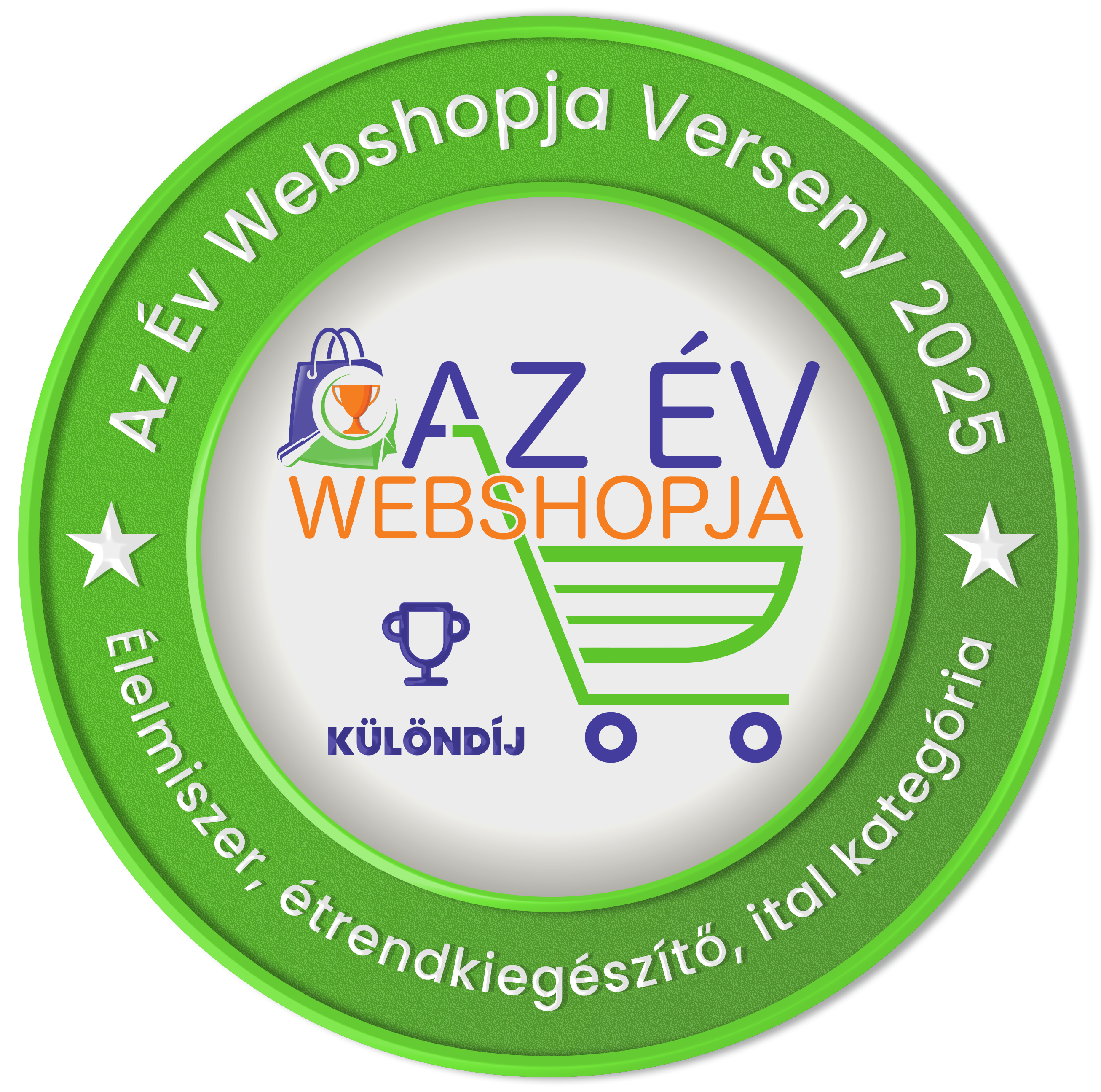 Az Év Webshopja 2025 — Különdíj