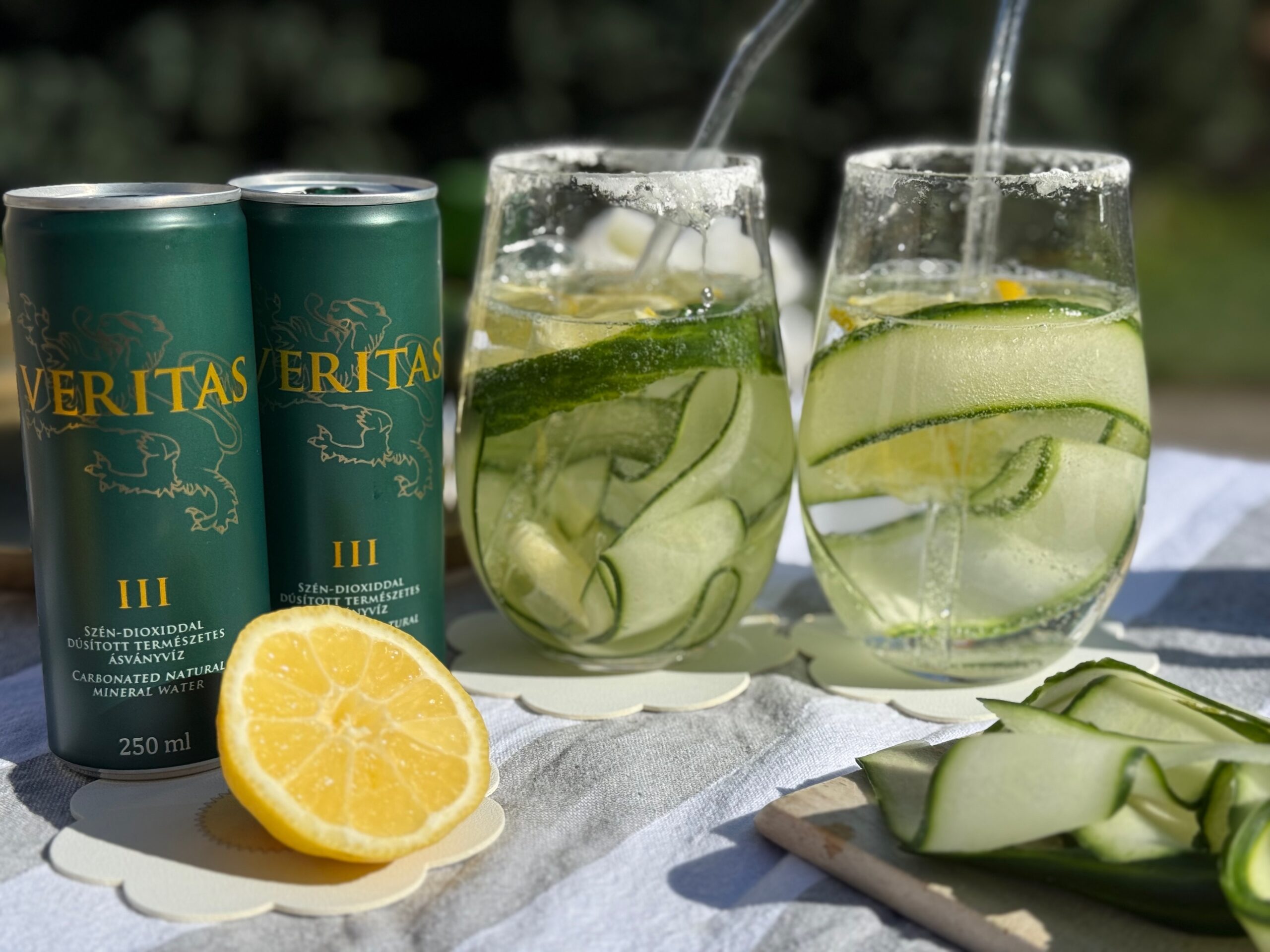 veritas ásványvíz természetes mocktail