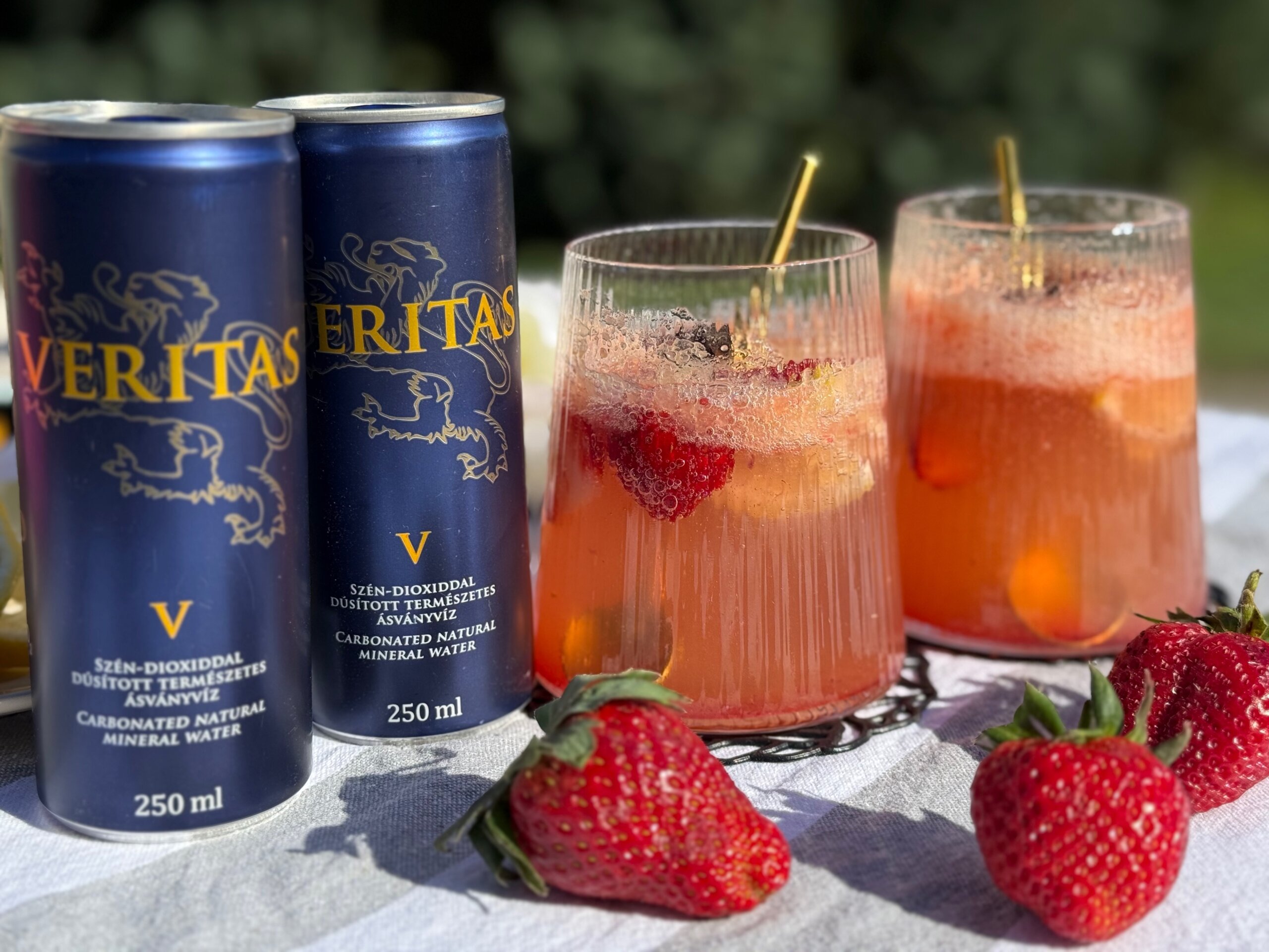 veritas ásványvíz természetes mocktail