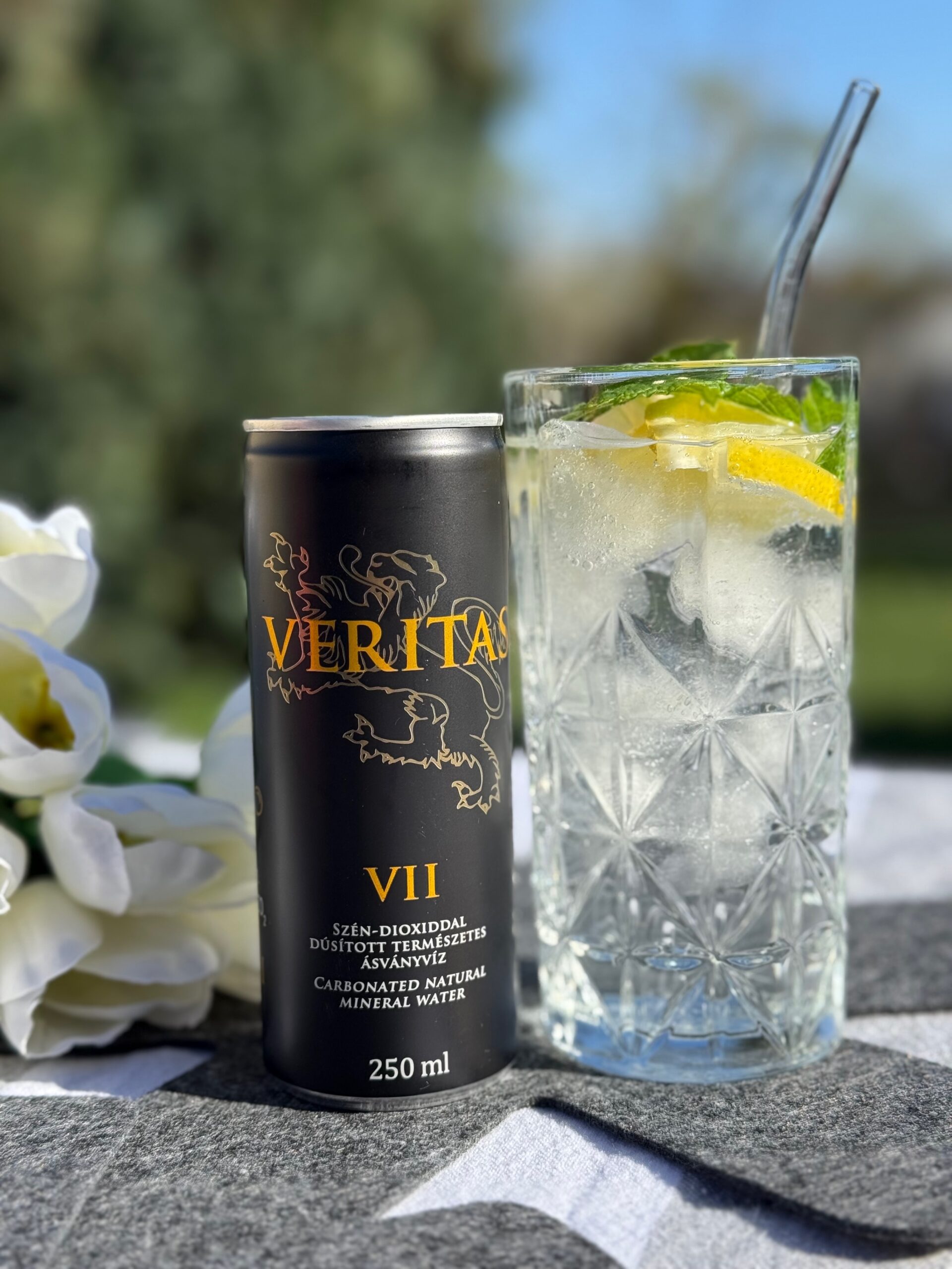 veritas ásványvíz természetes mocktail