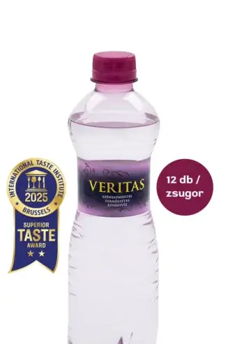 Veritas szénsavmentes ásványvíz ph 8.0 lúgos díjnyertes